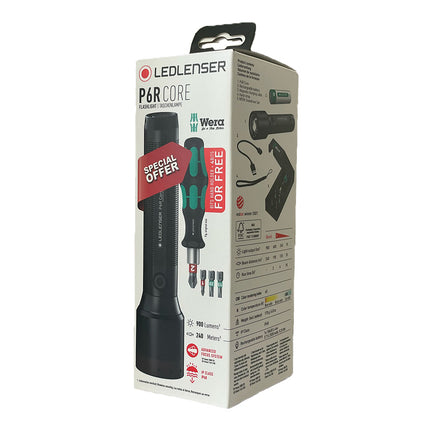 P6R Core & Wera Screwdriver Combo P6R Core & Wera Screwdriver Combo